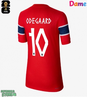 Norge Martin Odegaard #10 Replika Hjemmebanetrøje Dame VM 2026 Kortærmet